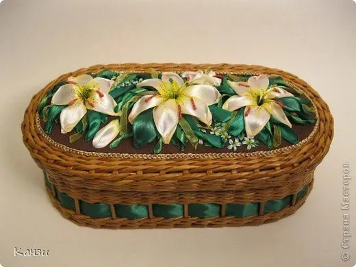 Artesanía, productos Weaving: Cesta MK con papel de periódico tapa ... Artesanía, productos Weaving: Cesta MK con papel de periódico tapa ...