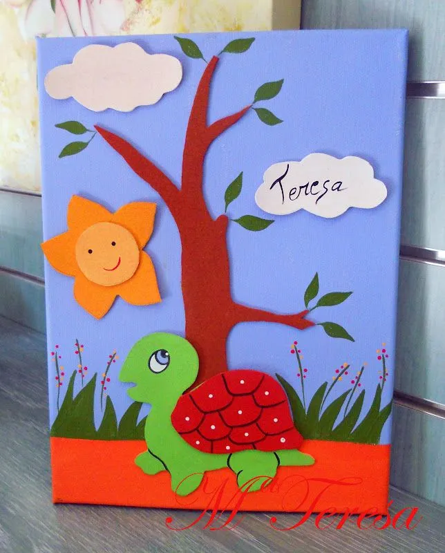 ARTESANIA "TOT ES ART": MANUALIDADES INFANTILES-18 CUADRO GOMA EVA ARTESANIA "TOT ES ART": MANUALIDADES INFANTILES-18 CUADRO GOMA EVA