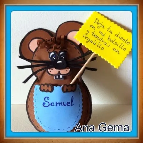 Artesanías Ana Gema: Ratoncito Pérez