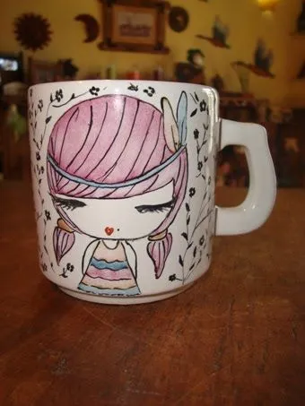 Artesanias Del Bosque: NUEVAS TAZAS 47 STREET