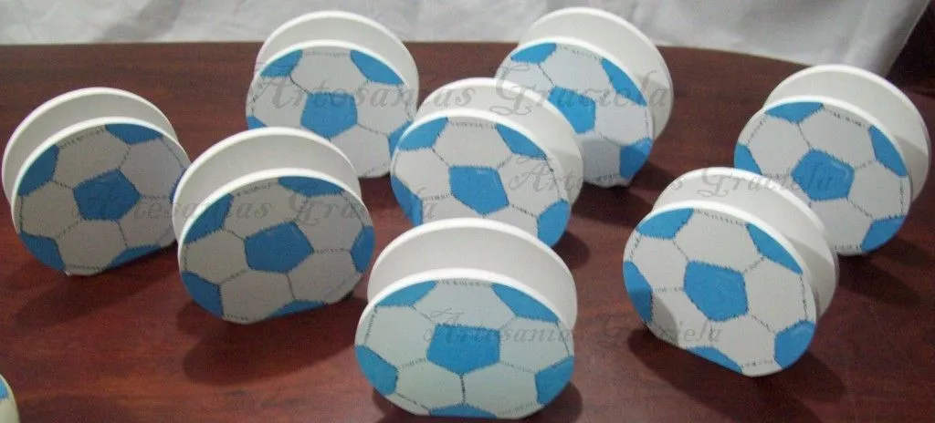 Artesanías Graciela: Cumpleaños futbolero
