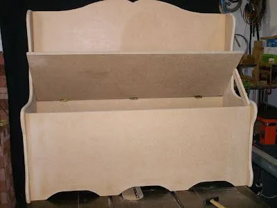 Artesanías en MDF: M0222.- Silla-