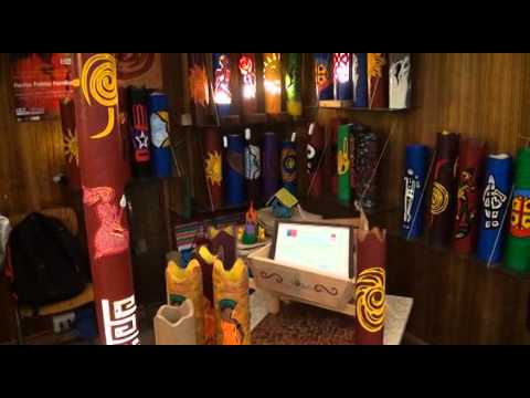 Artesanias en reciclaje en Puerto Montt - YouTube