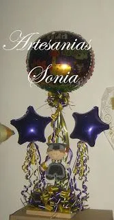 Artesanias Sonia: Arreglos con globos para Graduacion. Artesanias Sonia: Arreglos con globos para Graduacion.