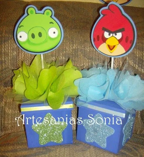 Artesanias Sonia: FIESTA ANGRY BIRDS....