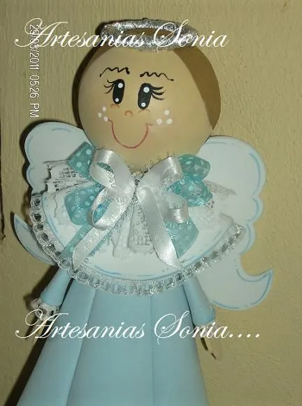 Artesanias Sonia: FOFUCHO ANGEL....