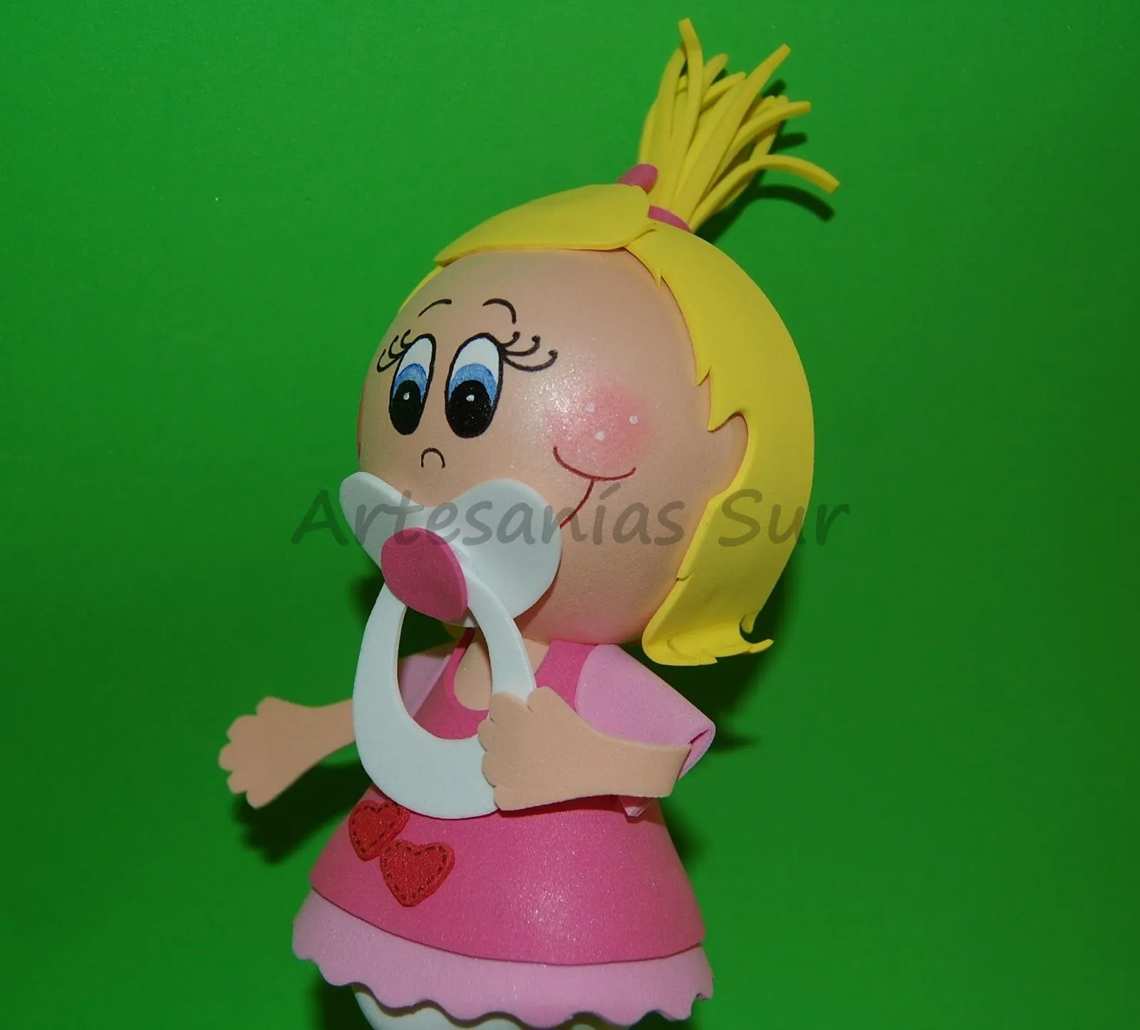 ARTESANIAS SUR: UNA FOFUCHA BEBE DE LO MAS GRACIOSA!!!