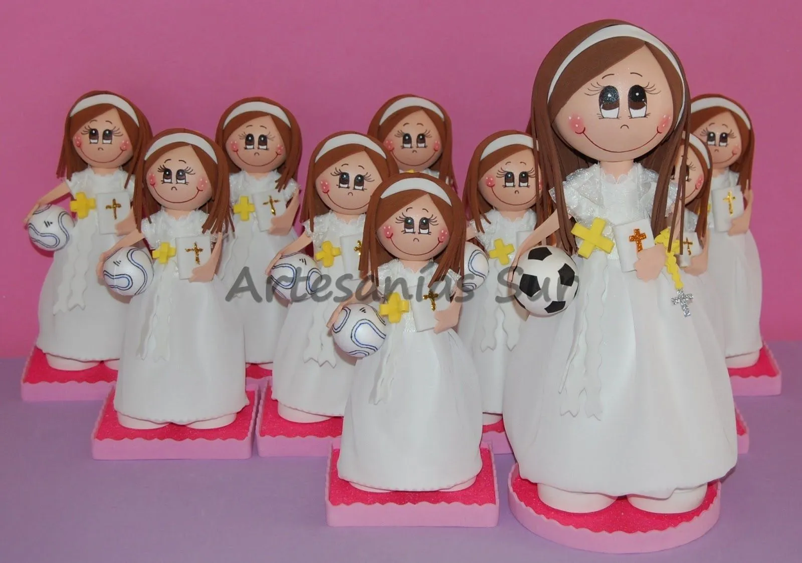 ARTESANIAS SUR: TODO UN KIT DE DETALLES PARA COMUNIÓN!!! FOFUCHAS ... ARTESANIAS SUR: TODO UN KIT DE DETALLES PARA COMUNIÓN!!! FOFUCHAS ...