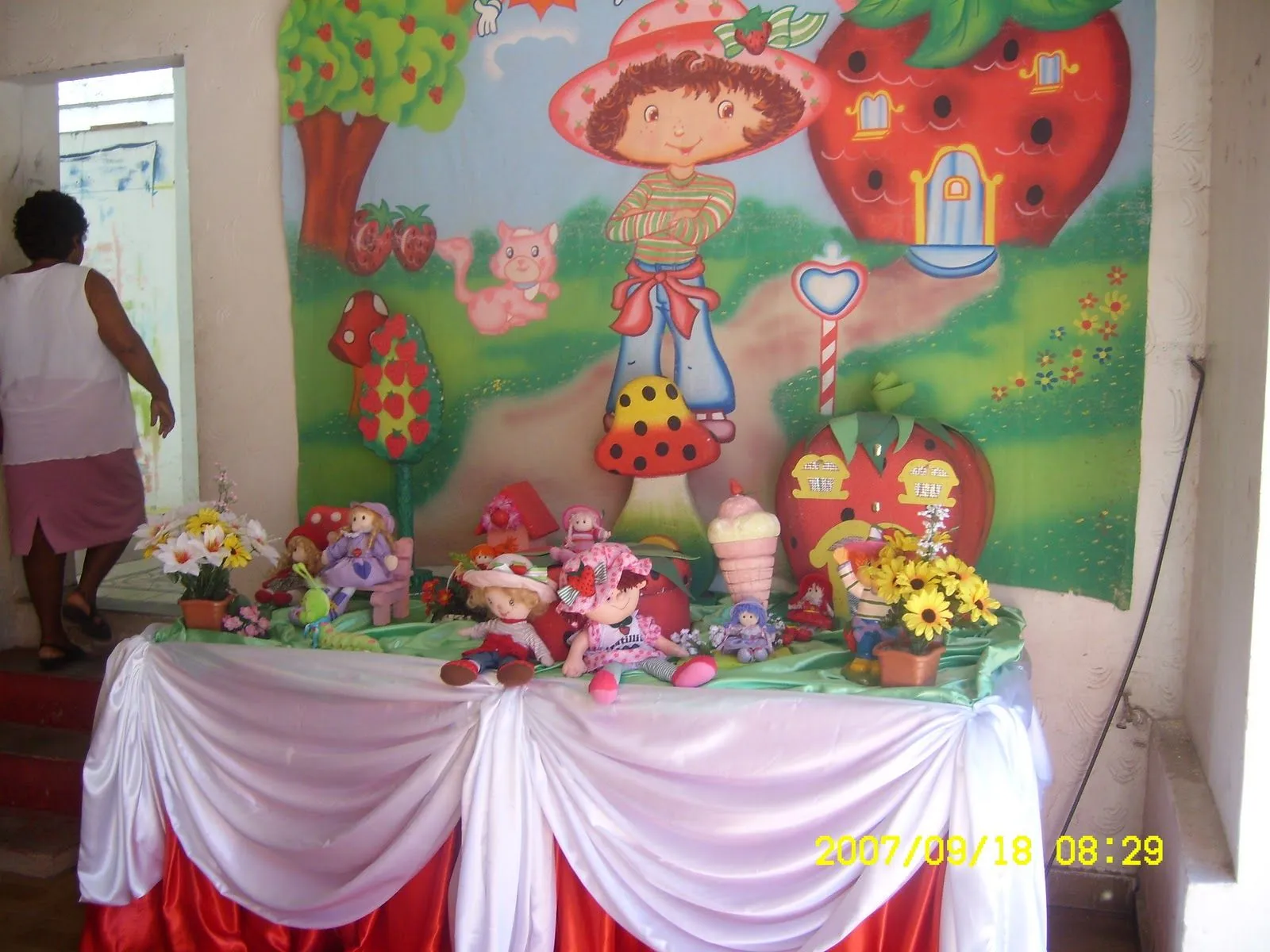 Articulos para Bodas y Cumpleaños: Decoracion Tematica Rosita Fresita Articulos para Bodas y Cumpleaños: Decoracion Tematica Rosita Fresita