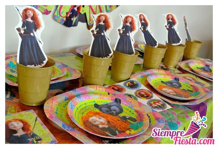 Artículos para fiesta de cumpleaños con los personajes de la ... Artículos para fiesta de cumpleaños con los personajes de la ...
