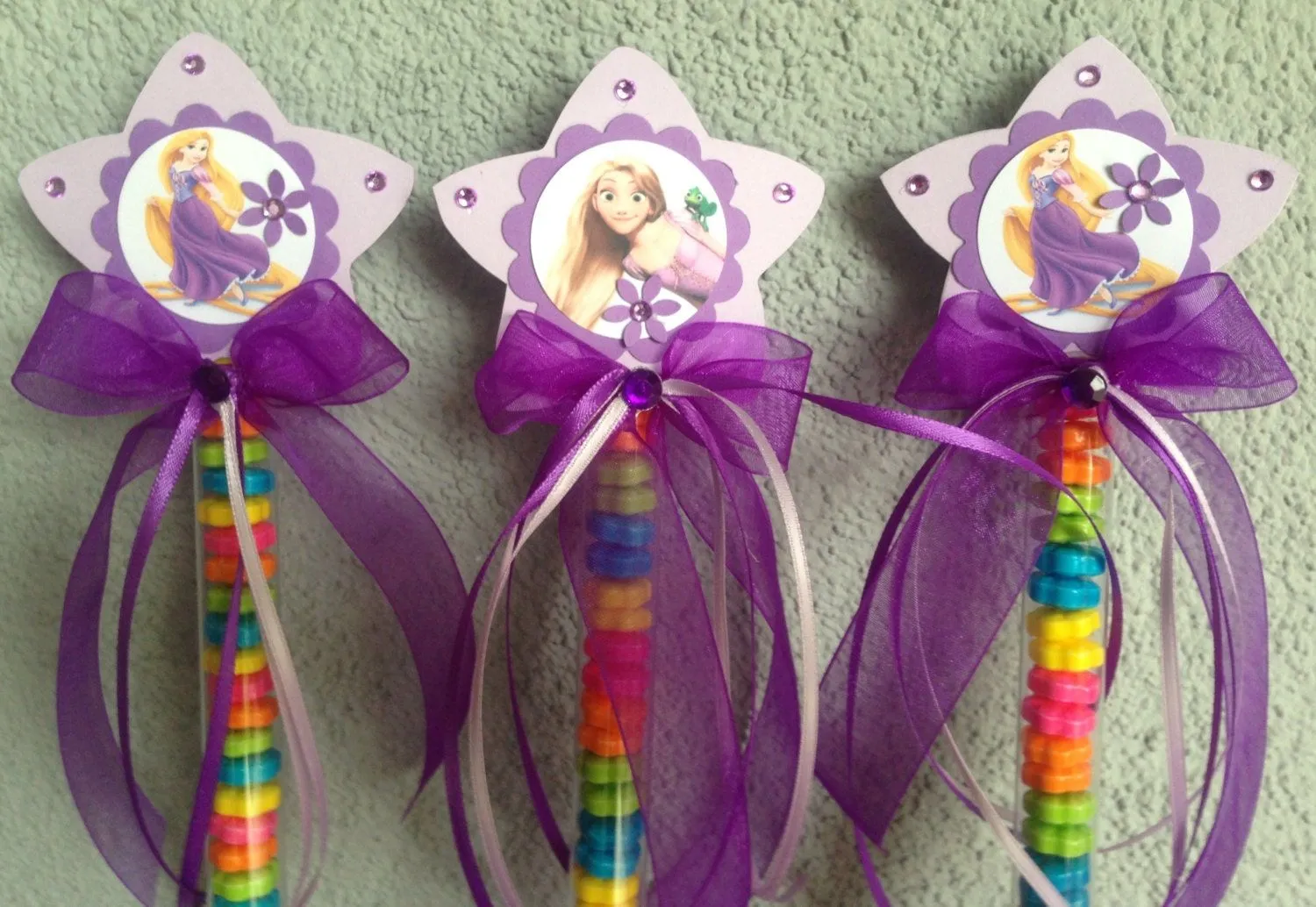 Dulceros de rapunzel para fiesta - Imagui