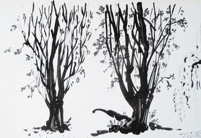 Artimañas: DIBUJANDO ÁRBOLES - Pluma - Pincel -Tintas - Acuarelas -1- Artimañas: DIBUJANDO ÁRBOLES - Pluma - Pincel -Tintas - Acuarelas -1-