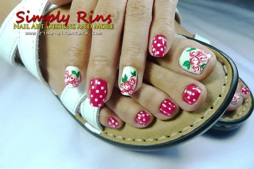 Artinails: Diseños para pies y Manos - Hands and Feet Desings