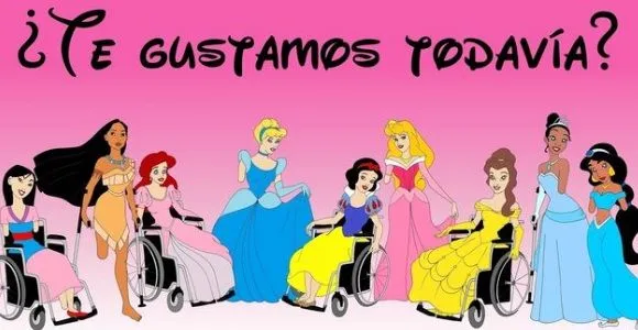 Un artista 'mutila' a las princesas Disney en favor de los ...