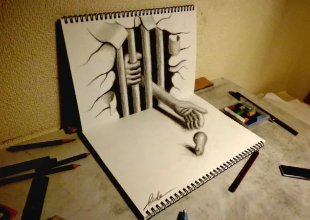 Artista Japonés, anamorfosis con lápiz, genial - Chismes Mundo ... Artista Japonés, anamorfosis con lápiz, genial - Chismes Mundo ...