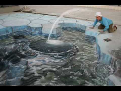 ARTISTA URBANO -PINTURAS EN TERCERA DIMENSION - YouTube