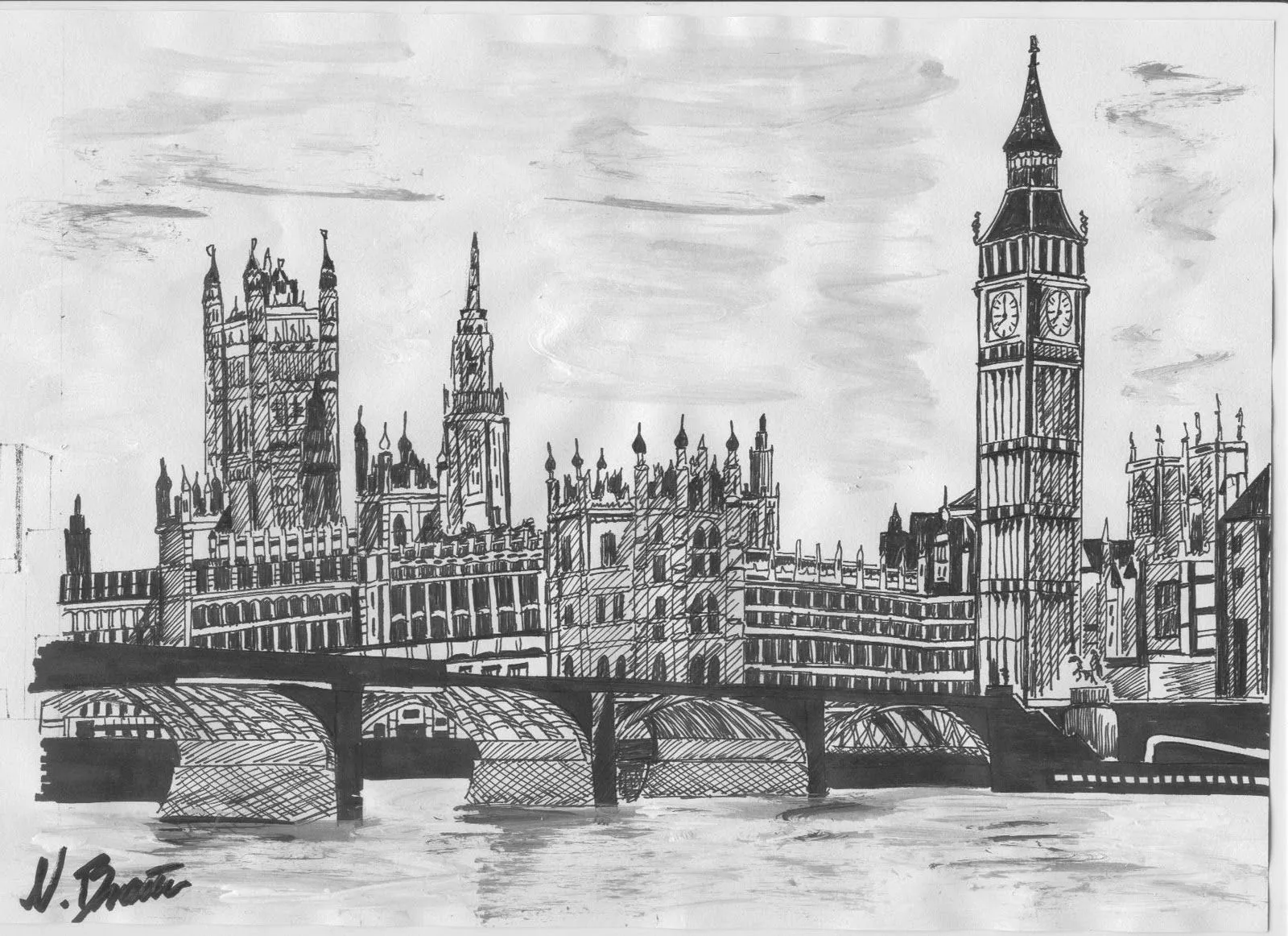 Grandes Artistas: Ilustraciones con mucho Arte de Londres Grandes Artistas: Ilustraciones con mucho Arte de Londres