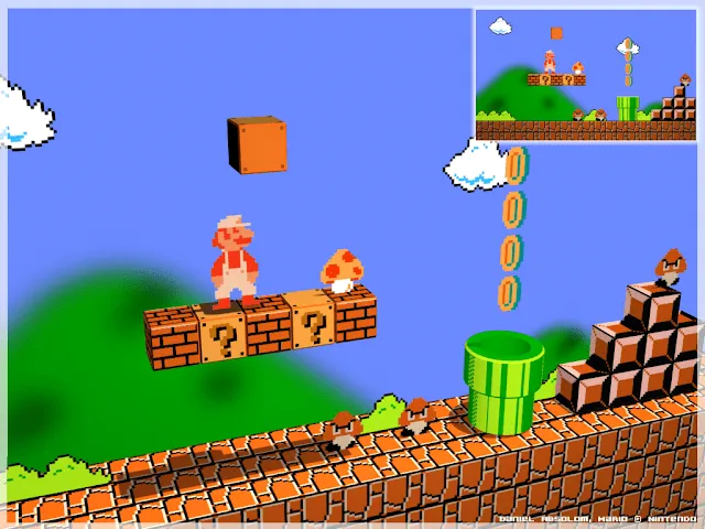 Grandes Artistas: La mejores imágenes de Super Mario Bros