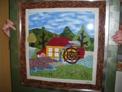 Artistas de Patchwork: Paisajes campestres