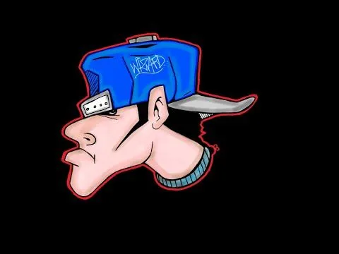 How to draw a graffiti character by wizard - YouTube How to draw a graffiti character by wizard - YouTube