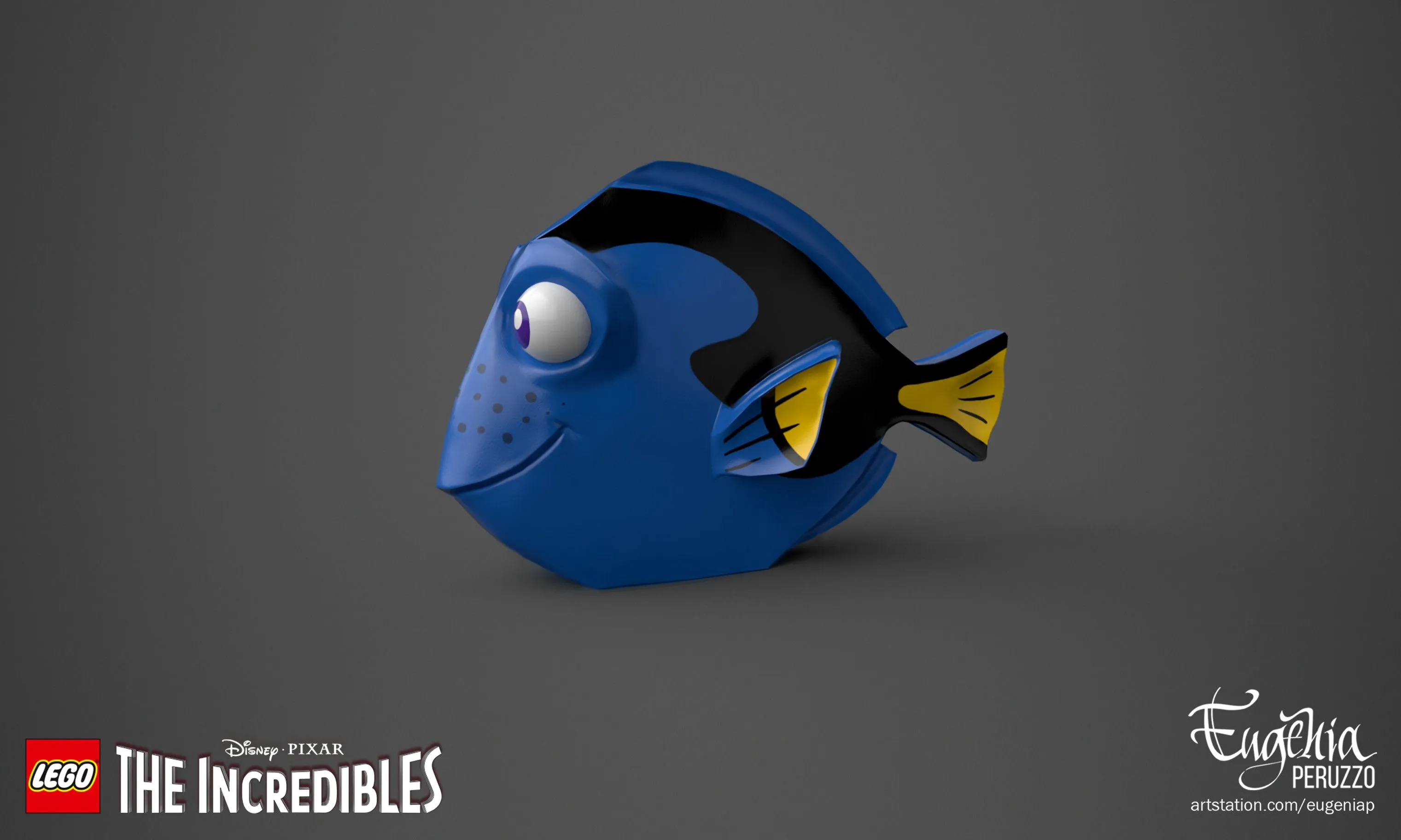 ArtStation - Dory - LEGO® The Incredibles, Eugenia Peruzzo