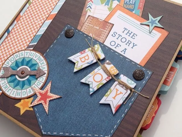 Artsy Albums Scrapbook Albums by Traci Penrod using Echo Park ... Artsy Albums Scrapbook Albums by Traci Penrod using Echo Park ...