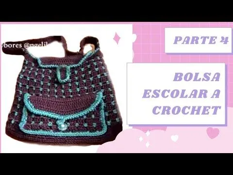 ASA PARA BOLSA TEJIDA A GANCHILLO USANDO ANILLAS DE LATA. - YouTube ASA PARA BOLSA TEJIDA A GANCHILLO USANDO ANILLAS DE LATA. - YouTube
