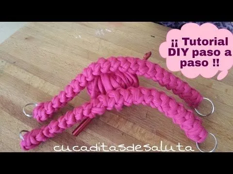 ASA TUBULAR PARA BOLSA TEJIDA A CROCHET - Youtube Downloader mp3