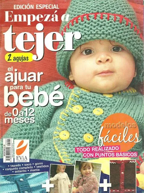 Revistas de tejidos para bebés para descargar gratis - Imagui