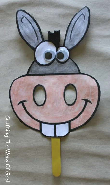 Como hacer una mascara de burro en foami - Imagui Como hacer una mascara de burro en foami - Imagui