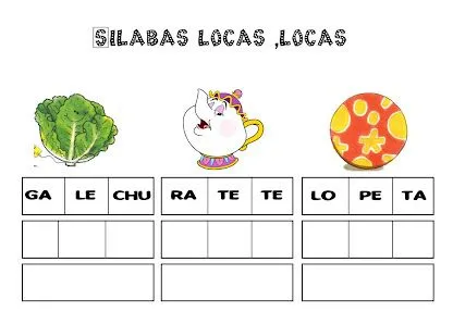 Asómate a mi Mundo Más Allá de las Palabras: Sílabas Locas Locas Asómate a mi Mundo Más Allá de las Palabras: Sílabas Locas Locas