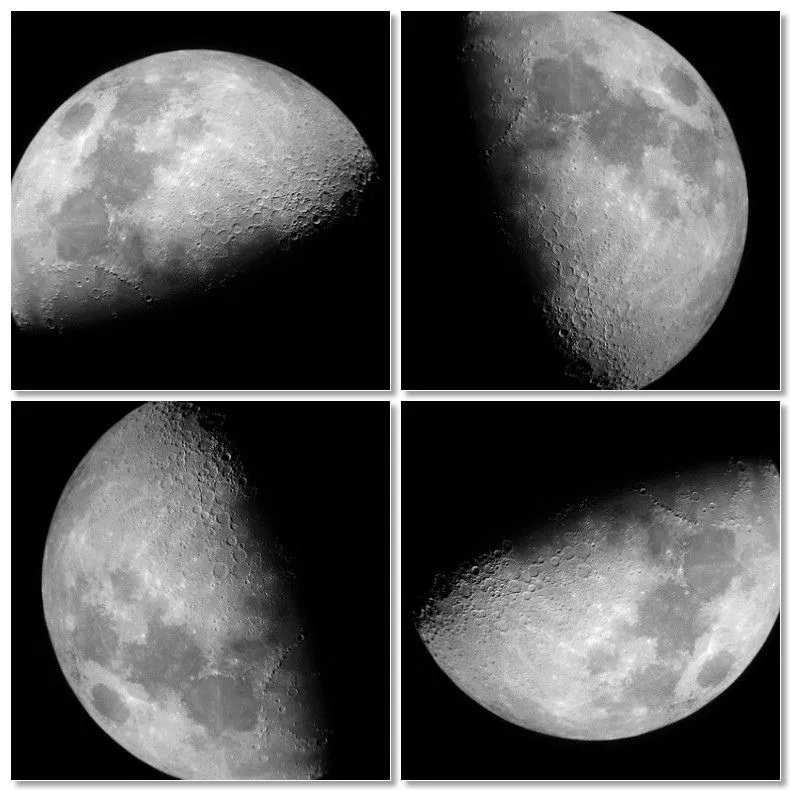 AstroFotoNoticiasGranCanaria: Luna cuarto creciente AstroFotoNoticiasGranCanaria: Luna cuarto creciente