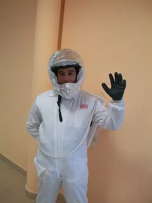 Astronauta disfraz casero - Imagui