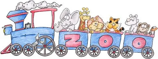 At the Zoo - Painted - Zoo  ...