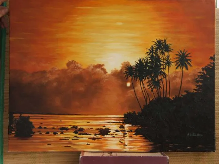 Atardecer en Bora Bora Antonio Gutiérrez de la Rosa - Artelista.com Atardecer en Bora Bora Antonio Gutiérrez de la Rosa - Artelista.com