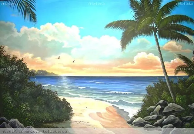 Atardecer costero Barbaro Toranzo Gordillo - Artelista.com Atardecer costero Barbaro Toranzo Gordillo - Artelista.com