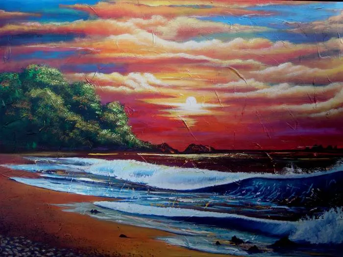 Atardecer en Playa Piñuelas Yorjanny Trejos Rodríguez - Artelista.com Atardecer en Playa Piñuelas Yorjanny Trejos Rodríguez - Artelista.com