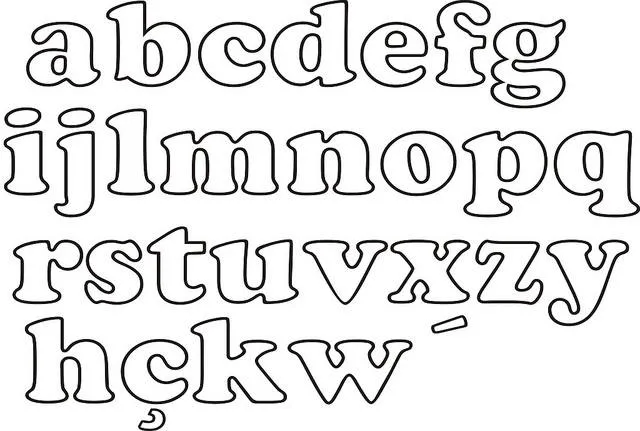 Ateliê Ponto & Patch: Moldes de Letras ou Alfabetos para Patchcolagem Ateliê Ponto & Patch: Moldes de Letras ou Alfabetos para Patchcolagem