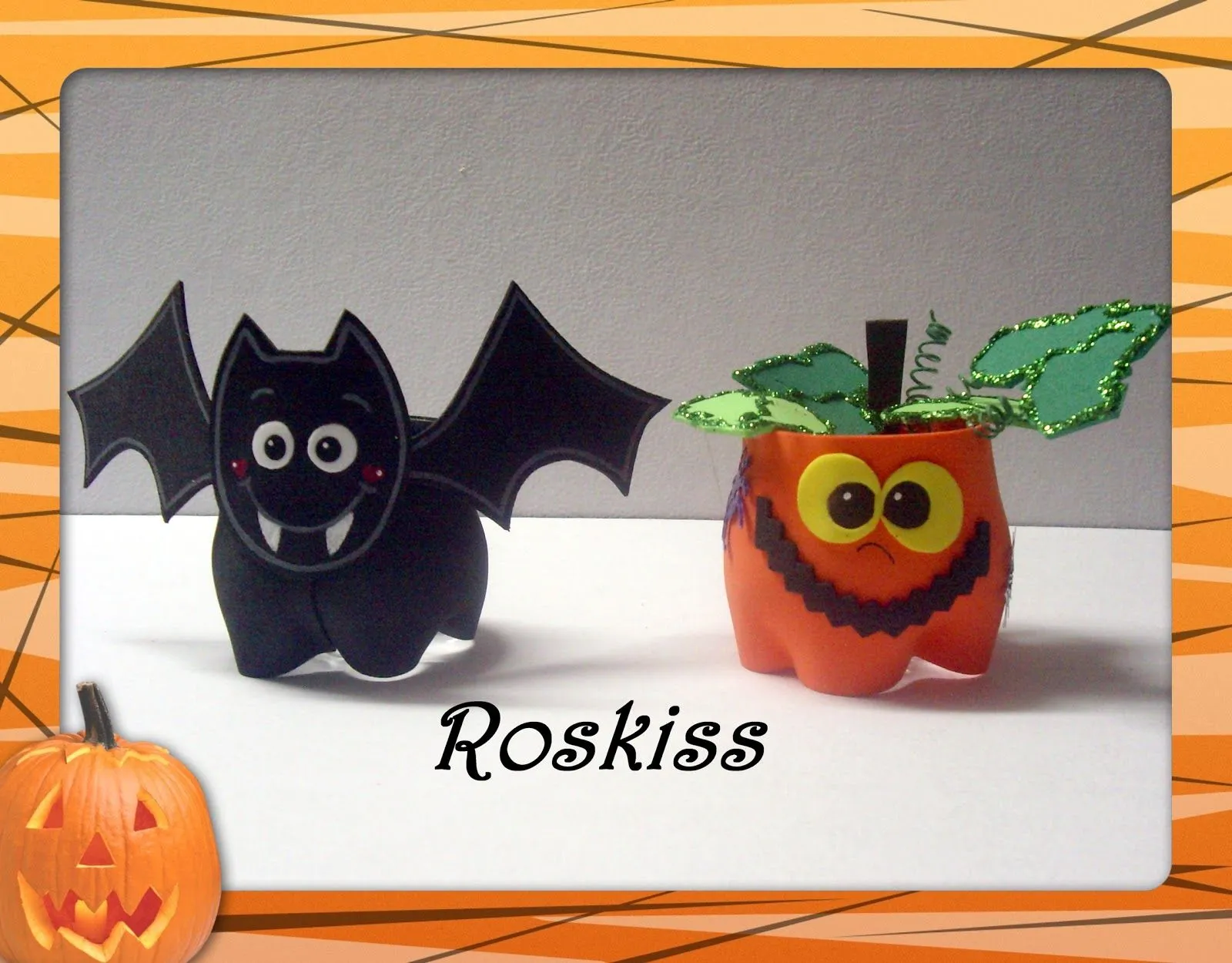 El Atelier de Roskiss: Dulceros reciclados para Halloween El Atelier de Roskiss: Dulceros reciclados para Halloween