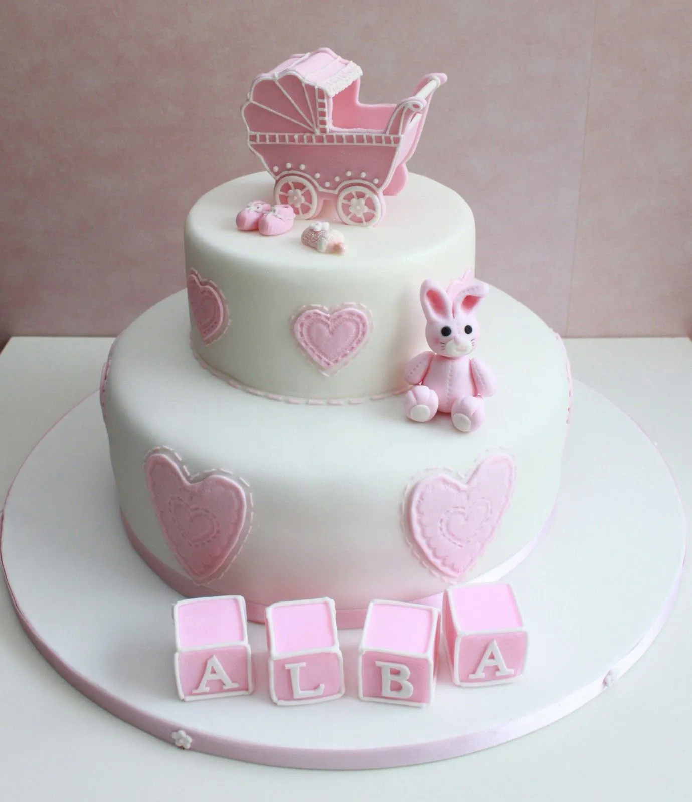 Atelier Sucrème: Pastel para el bautizo de Alba Atelier Sucrème: Pastel para el bautizo de Alba