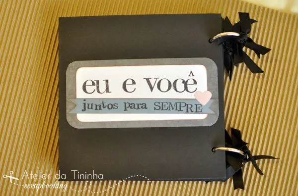 atelier da tininha: Mini Album de Scrapbooking Presente para ...