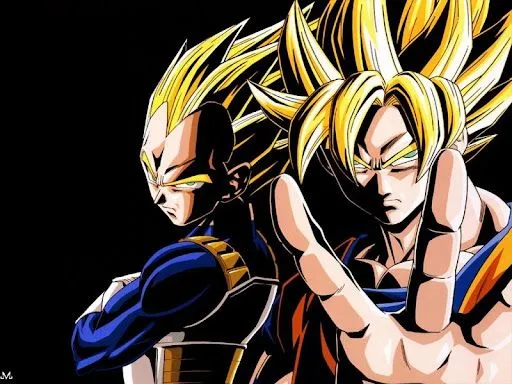 atervux: dragon ball z vegeta and goku