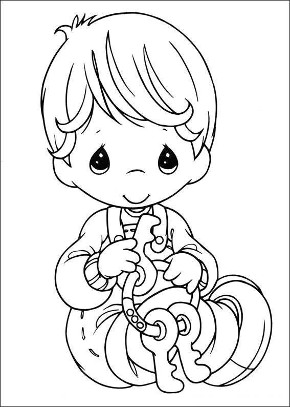 DIBUJOS DE ANGELITOS PRECIOUS MOMENTS PARA COLOREAR - Imagui