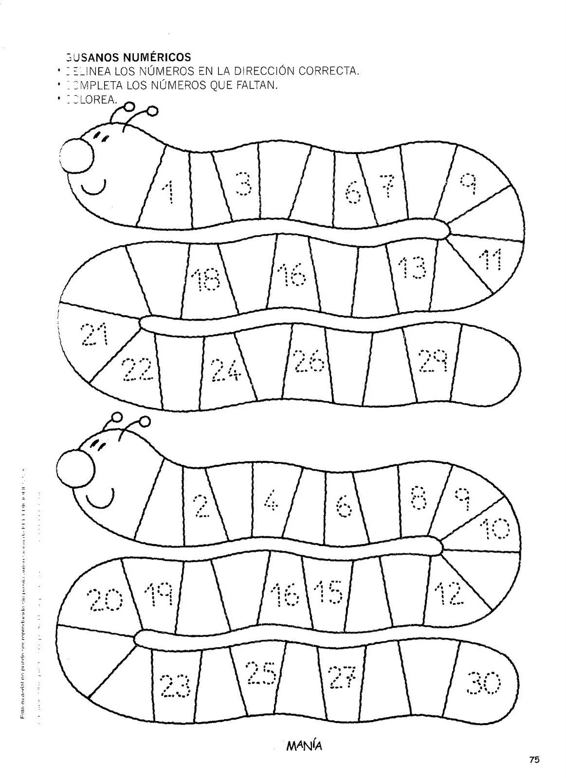 Atividades Numeros De 1 A 30 7 Car Tuning