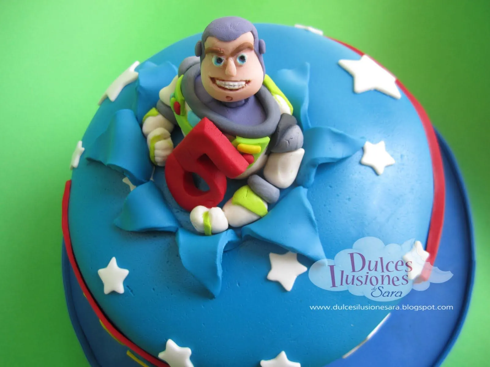 Atrapazucar: Tarta fondant Buzz lightyear, hasta el infinito y mas ... Atrapazucar: Tarta fondant Buzz lightyear, hasta el infinito y mas ...