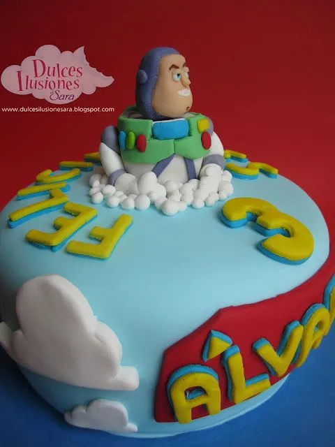 Atrapazucar: Tarta Toy Story "Buzz Lightyear, vengo en son de paz ...