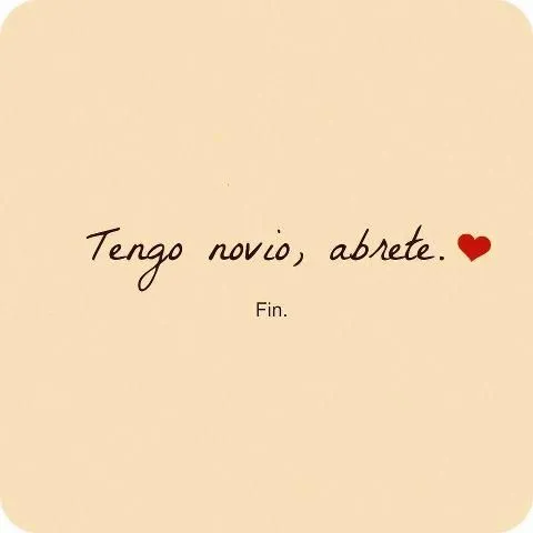 Atrás! Tengo Novio ❤   on Pinterest