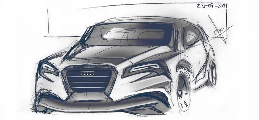 Audi sketch 01 by FCD94 on DeviantArt