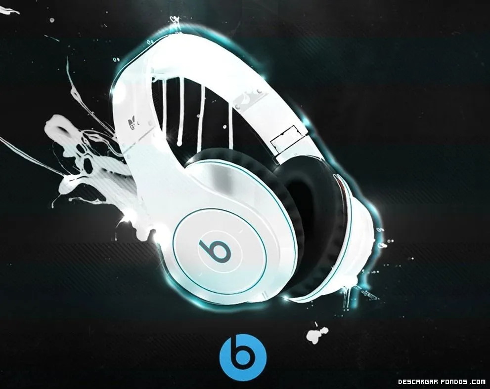 audifonos beats fondo de pantalla