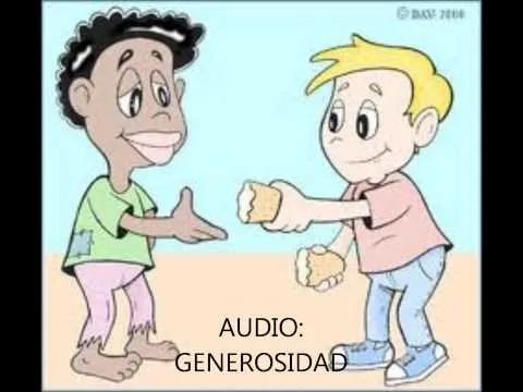 AUDIO SOBRE EL VALOR DE GENEROSIDAD - YouTube AUDIO SOBRE EL VALOR DE GENEROSIDAD - YouTube